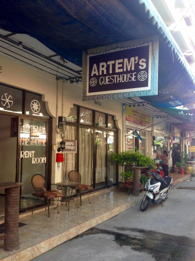 Artem'S Guesthouse Bãi biển Jomtien Ngoại thất bức ảnh